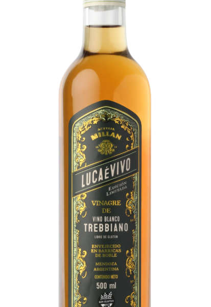 VINAGRE DE VINO BLANCO TREBBIANO 500 CC  MILLAN
