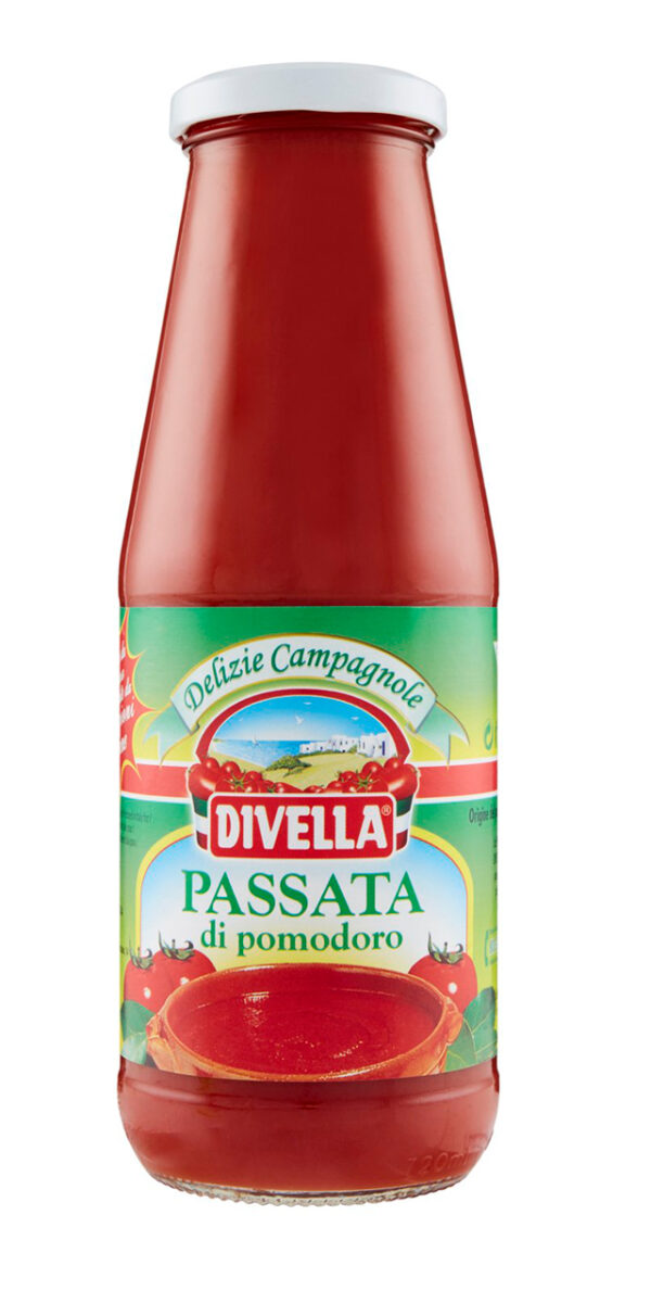 PASSATA DI POMODORI DIVELLA X 680 GR pack 12 u