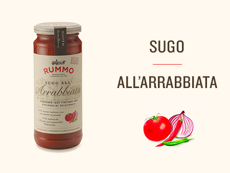 SALSA ALL ARRABIATA 340 GR RUMMO
