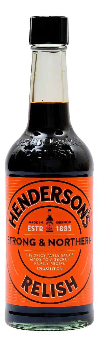 SALSA INGLESA WORCESTER 284 ML HENDERSONS - INGLATERRA