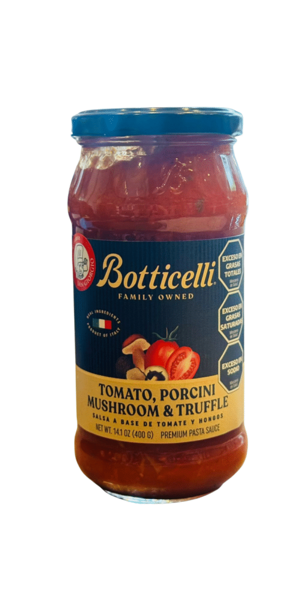 SALSA TOMATO PORCINI MUSHROOM & TRUFFLE BOCCITELLI 400 GR