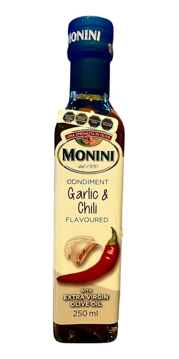 ACEITE DE OLIVA MONINI CON AGLIO & PEPERONCINO 250 ML