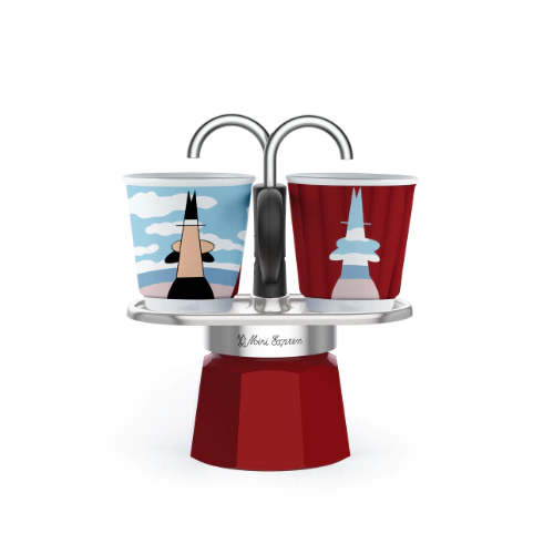 CAFETERA SET MINI EXPRESS MAGRITE BIALETTI