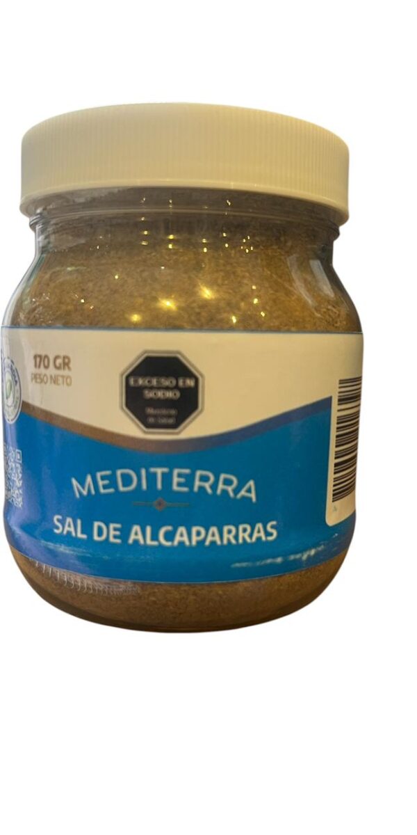 SAL DE ALCAPARRAS MEDITERRA 170 GR