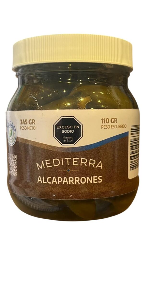 ALCAPARRONES MEDITERRA 245 GR- PREMIUN