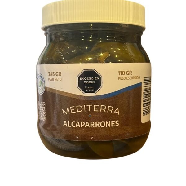 ALCAPARRONES MEDITERRA 245 GR- PREMIUN