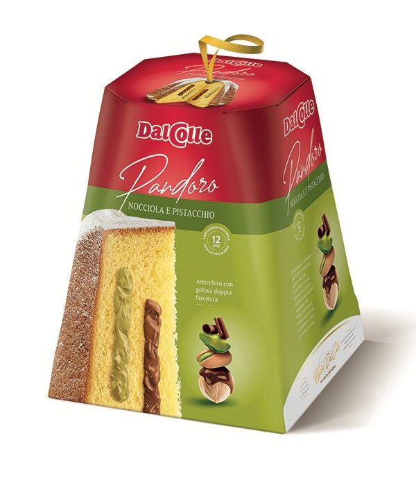 AMA PANDORO NOCCIOLA E PISTACHO DAL COLLE X 750 GR - ITALIA CON RESERVA