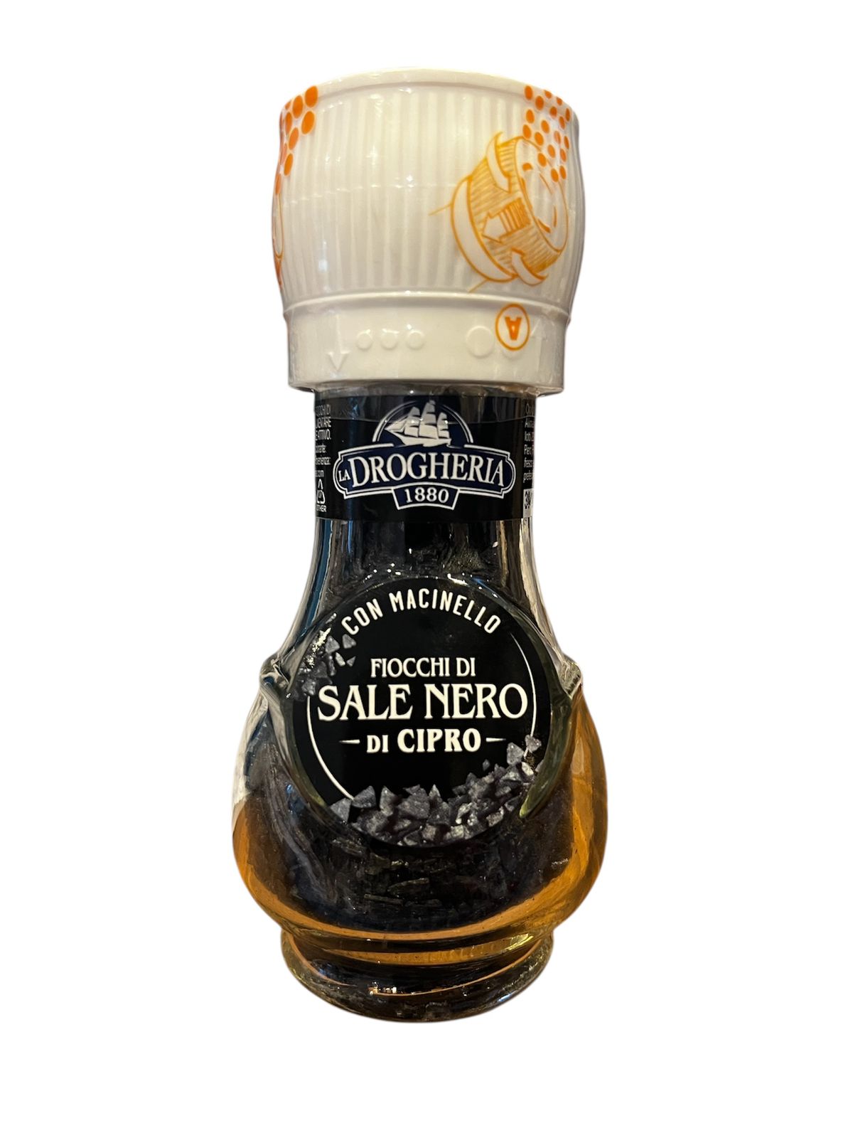 SAL NEGRA EN ESCAMAS MOLINILLO LA DROGHERIA 45 GR