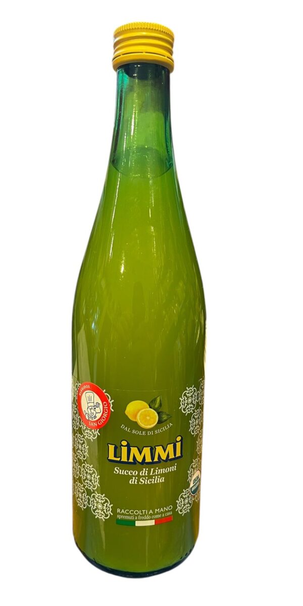 JUGO DE LIMON ORGANICO DE SICILIA 500 ML