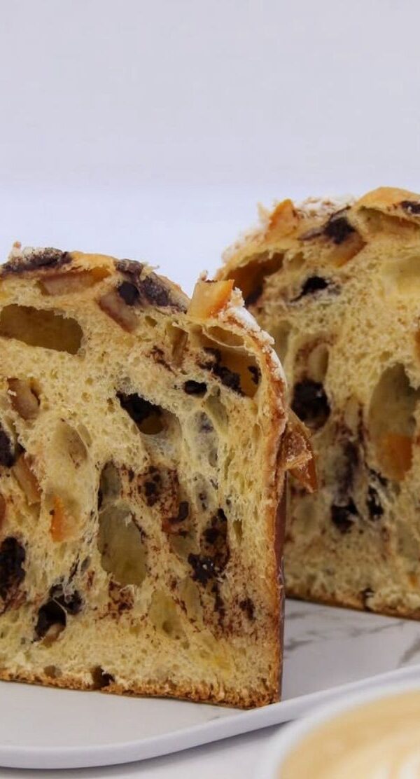 PANETTONE ARTIGIANALE  CHOCOLATE y NARANJA  500 GR -