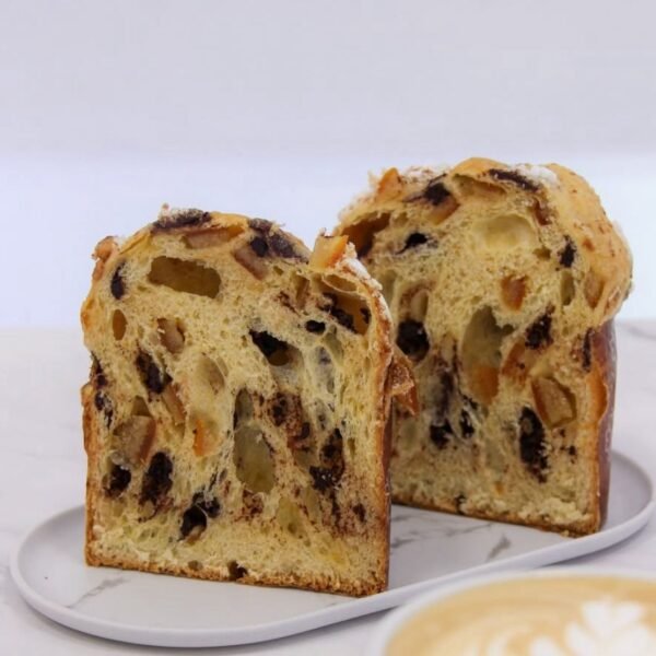 PANETTONE ARTIGIANALE  CHOCOLATE y NARANJA  500 GR -