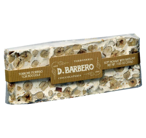 TURRON CON NOCCIOLA X 200 GR BARBERO- ITALIA