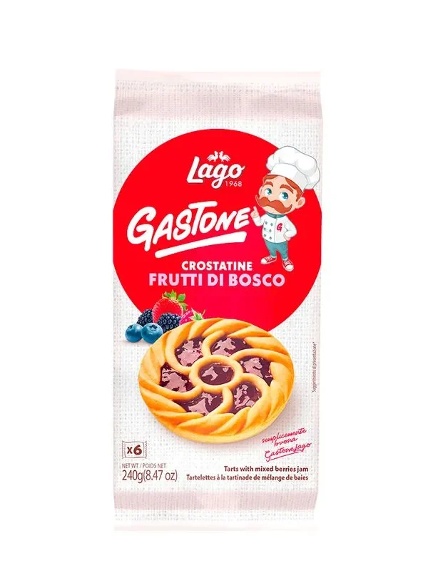 AMA CROSTATINE FRUTTI DI BOSCO 240 GR- LAGO GASTONE- ITALIA