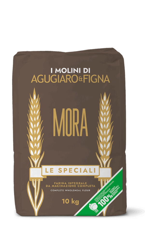 HARINA INTEGRAL MORA X 10 KG BOLSA MOLINO AGUGIARO & FIGNA