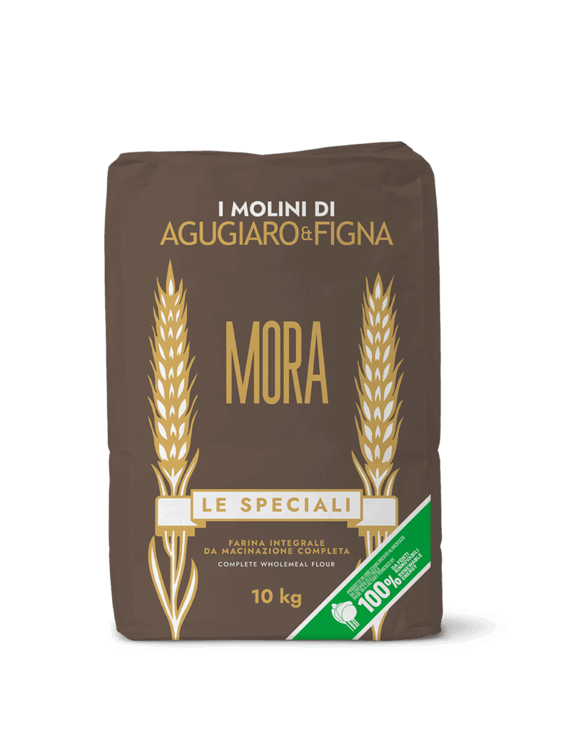 HARINA INTEGRAL MORA X 10 KG BOLSA MOLINO AGUGIARO & FIGNA