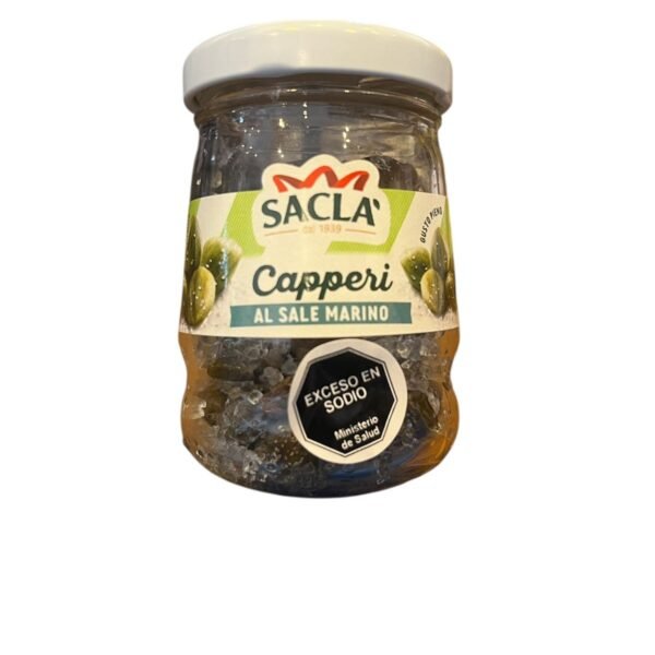 CAPPERI AL SALE MARINO 65 GR SACLA