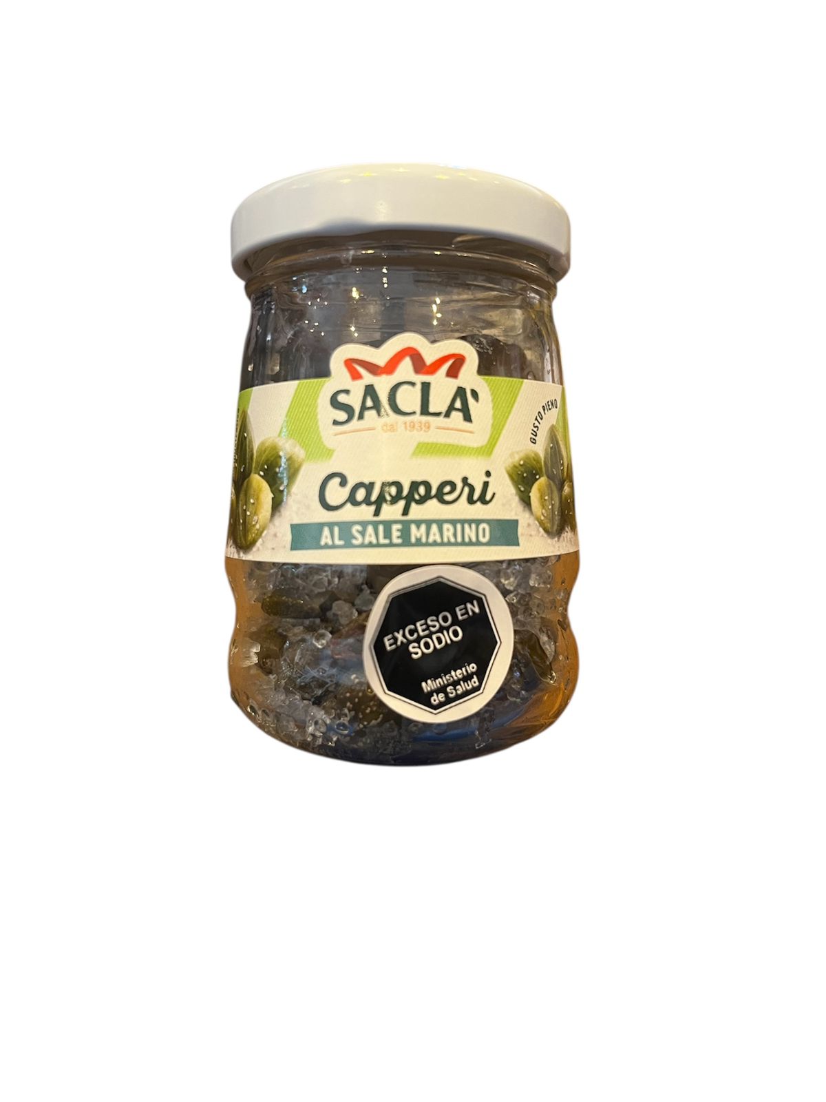 CAPPERI AL SALE MARINO 65 GR SACLA