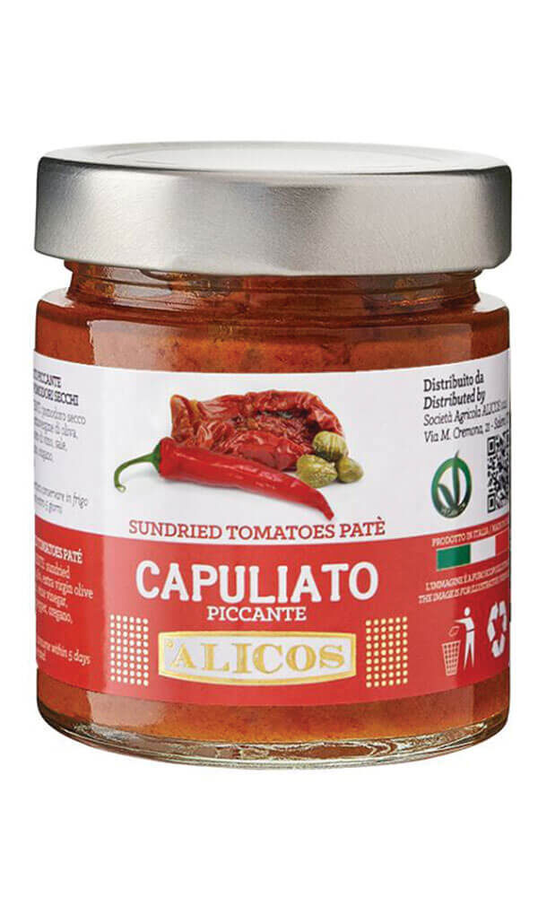 CAPULIATO PICCANTE ALICOS 190 GR
