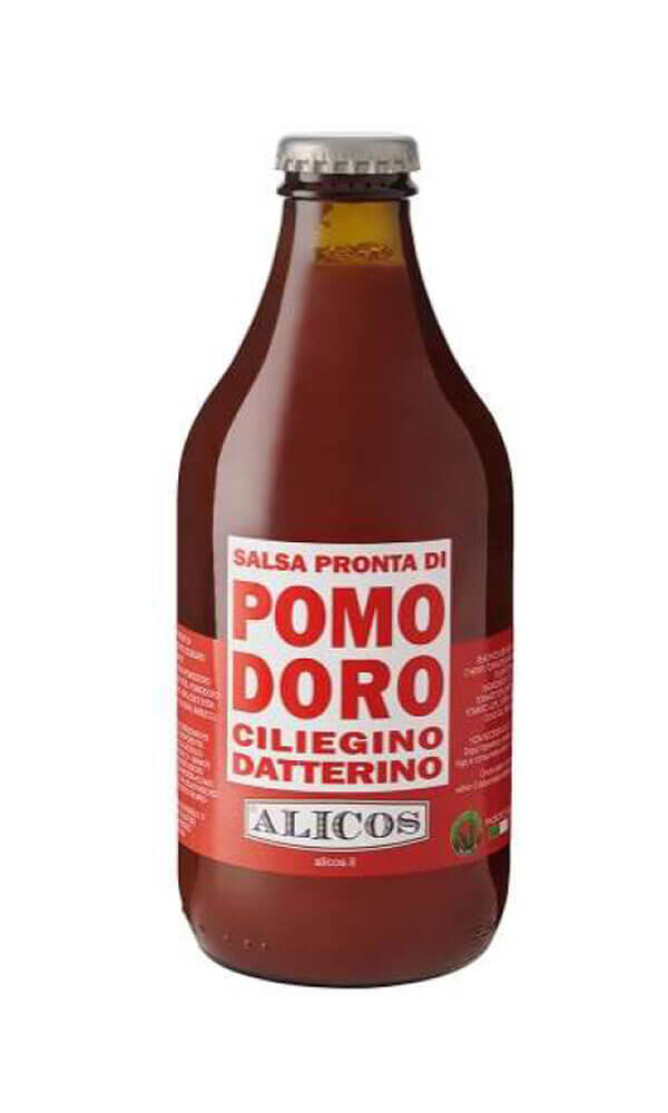 SALSA PRONTA POMODORO CILIEGINO ALICOS 330 GR