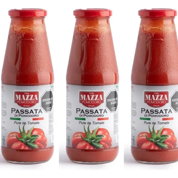 PASSATA DI POMODORO MAZZA X 720 GR VIDRIO PACK 12 U