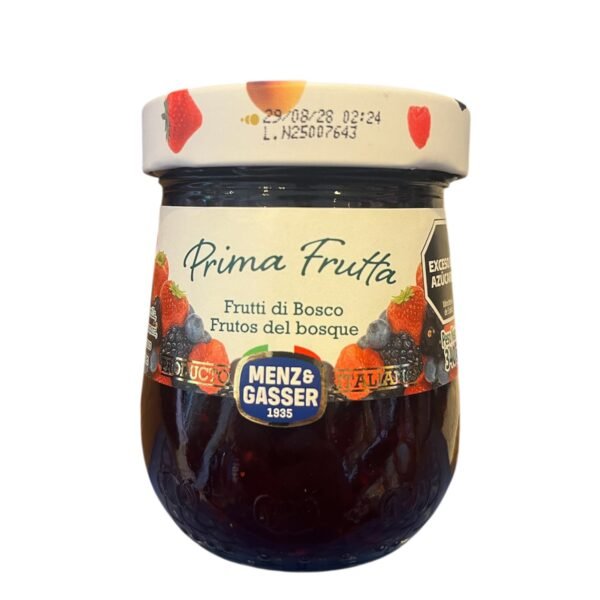 AMA MERMELADA ITALIANA FRUTOS DEL BOSQUE X 340 GR MENZ & GASSER