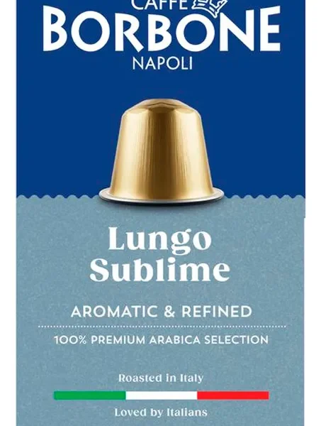 CAPSULAS DE CAFE BORBONE LUNGO SUBLIME X 10 U