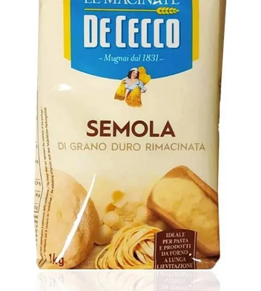 SEMOLA RIMACINATA DE CECCO X 1 KG