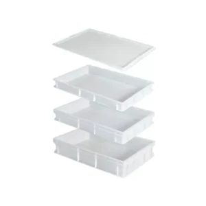CAJA CONTENEDOR GIMETAL CON TAPA 60 x 40 -ITALIA -DOS INSUMOS-