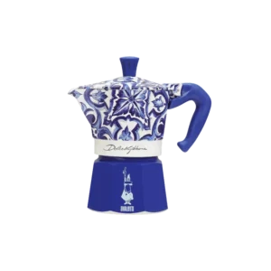 CAFETERA EXPRESS BIALETTI MOKA DOLCE & GABBANA AZUL MEDITERRANEO 3 TAZAS