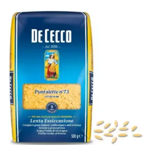 FIDEOS ORZO PUNTALETTE  DE CECCO x 500 GR