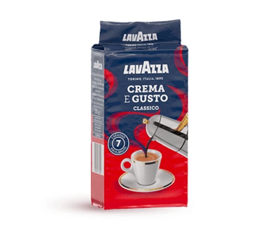 CAFE CREMA E GUSTO 25OGR MOLIDO LAVAZZA
