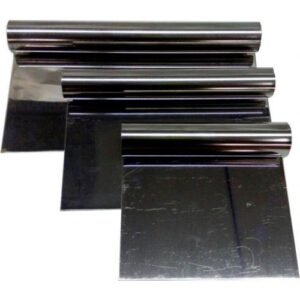 RASQUETA DE ACERO CON RULO 16 CM