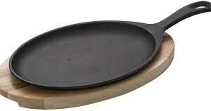 PLATO DE MADERA GRILL OVAL 30,5 X 18.5 X 2 CM CON ASA TRAMONTINA