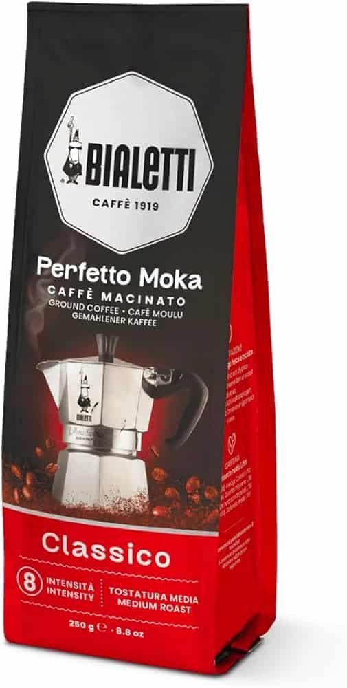 CAFE BIALETTI ITALIANO PERFETTO MOKA CLASICO 8 250 GR