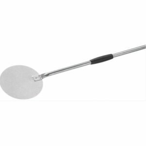 Pala De Giro Para Pizza Gimetal Aluminio Anodizado Redonda 20 cm F-20/L