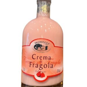 LICOR CREMA DI FRAGOLA  MORELLI x 500 ml