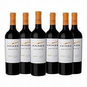 VINO KAIKEN MALBEC  2021  X CAJA DE 6 UNIDADES