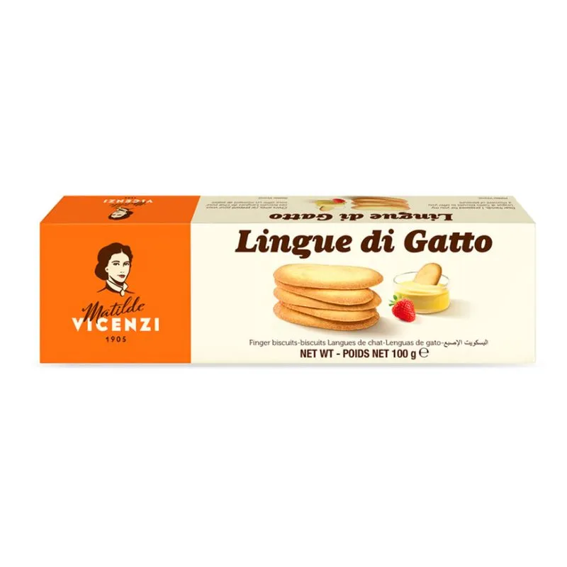 GALLETITAS LINGUE DI GATTO MATILDE VICENZI 100 GR