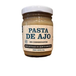 PASTA DE AJO 80 GR RECETA DE ENTONCES