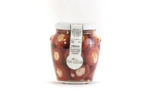 PIMIENTOS PICANTES RELL ATUN/ALC 580 GR  PETRUZZELLI  -ITALIA