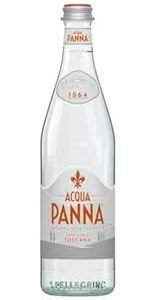 AGUA MINERAL PANNA x 500 cc VIDRIO TOSCANA