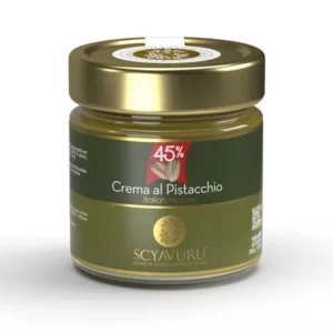 CREMA AL PISTACHO 45%  x 200 gr SCYAVURU- ITALIA