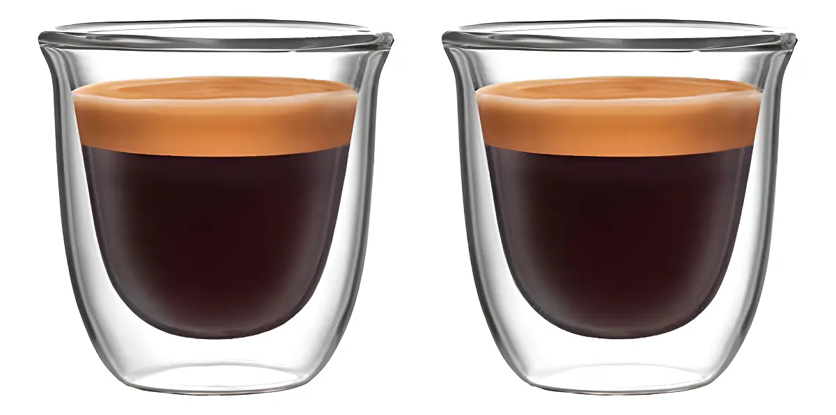 TAZAS FIRENZE X 2 80 ML VIDRIO BIALETTI