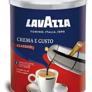 CAFE CREMA E GUSTO 25OGR  MOLIDO LAVAZZA LATA