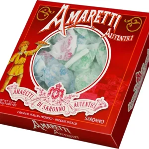 AMARETTI CRUNCH WINDOW BOX ESTUCHE 150 GR -LAZZARONI E FIGLIO