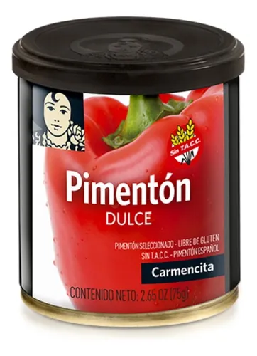 PIMENTON DULCE 75 GR CARMENCITA