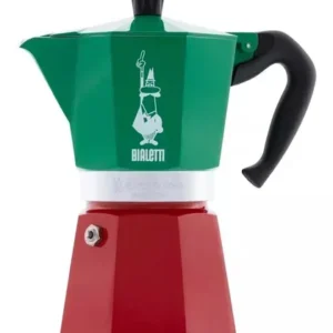 CAFETERA BIALETTI MOKA TRICOLOR 6 TAZAS
