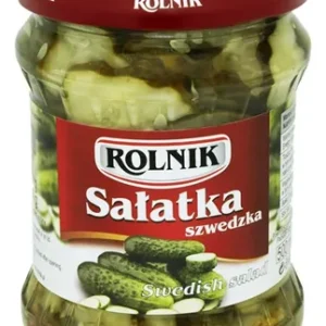 PEPINOS DULCES EN RODAJAS 500 ML ROLNIK