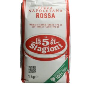 HARINA 00 PIZZA NAPOLETANA ROSSA  LE 5 STAGIONI KG ENVASE HERMETICO - FRACCIONADA