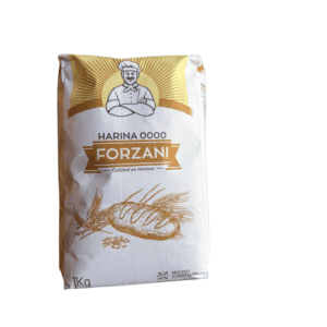 HARINA 0000 FORZANI 1 KG PARA PASTA- PANIFICADOS